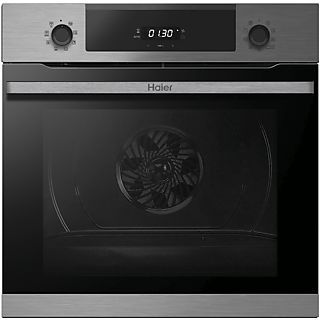 Horno - Haier I-Direct Series 2 HWO60SM2P8XH, Multifunción, Pirolítico y por agua, 70 l, Climatech, Wi-Fi, 60 cm, Inox