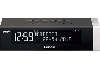 LENCO CR-630 - Radiowecker (DAB+, FM, Schwarz)