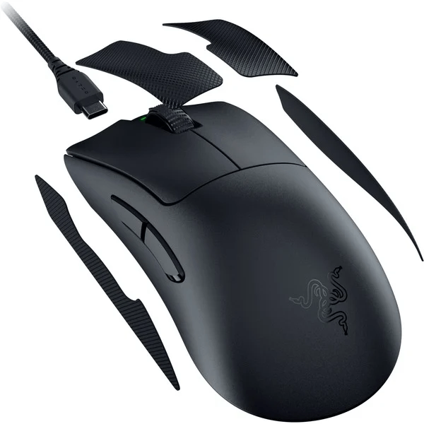 Ratón gaming | Razer Deathadder V3 Pro, Inalámbrico, Sensor Óptico