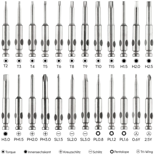 HAMA Mini-Schraubendreher-Set 24in1