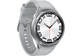 SAMSUNG Galaxy Watch 6 Classic okosóra (47mm, BT), ezüst (SM-R960NZSA)