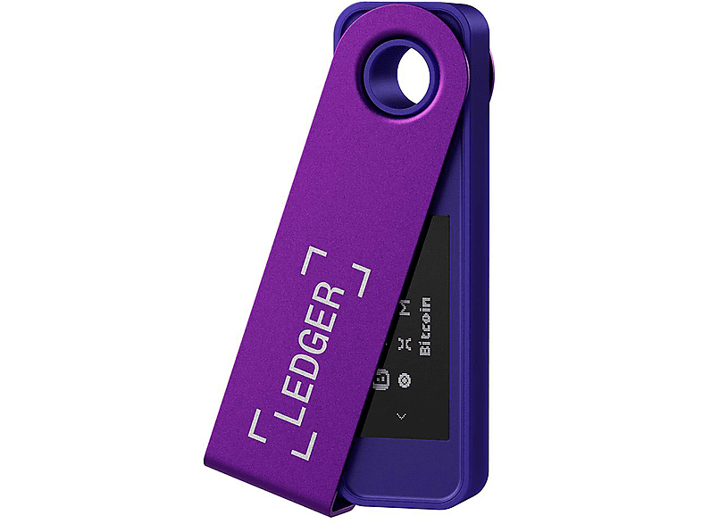 LEDGER Nano S Plus, Purple Amethyst Kryptospeicher
