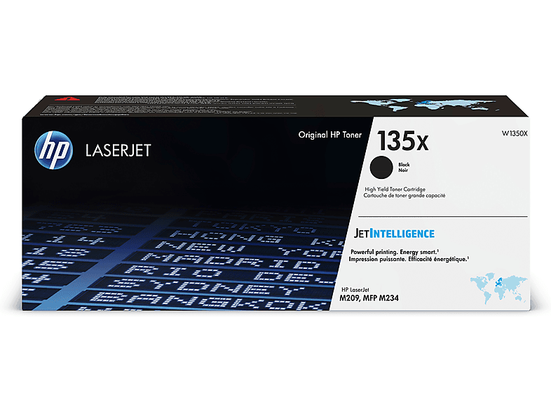 HP 135X LaserJet Schwarz mit hoher Reichweite
