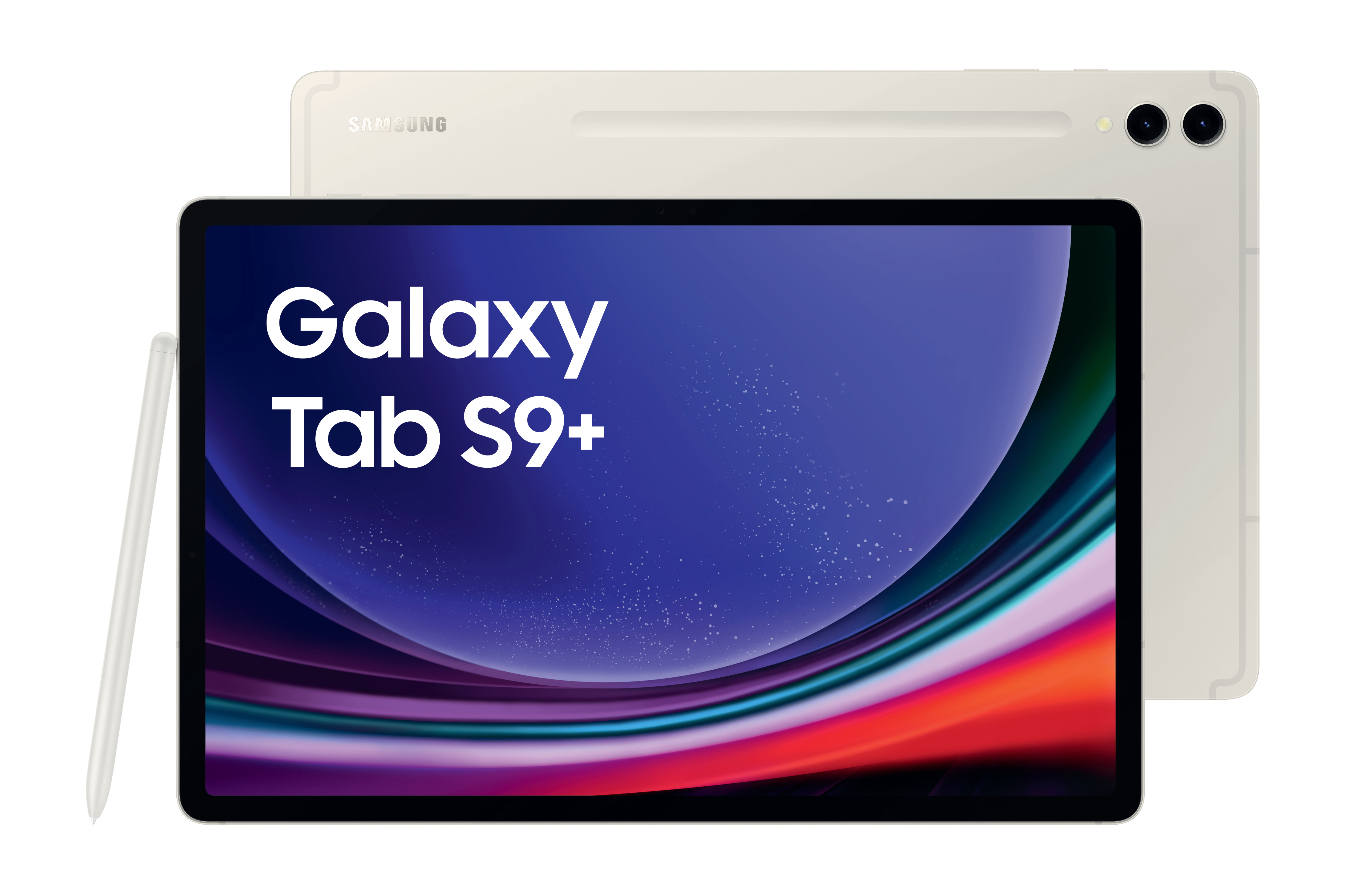 Zoll, 256 12,4 Galaxy SAMSUNG Tab Beige Tablet, S9+, GB,