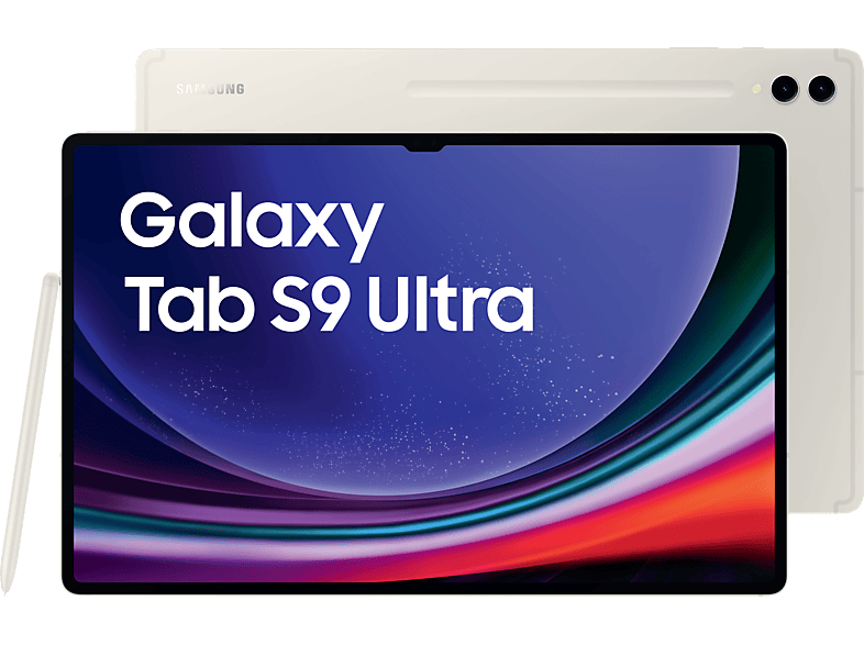 SAMSUNG Galaxy Tab S9 Ultra, Tablet, 256 GB, 14,6 Zoll, Beige
