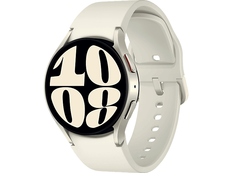 Gold mm Galaxy SAMSUNG Watch6 40 S/M, Fluorkautschuk, Smartwatch