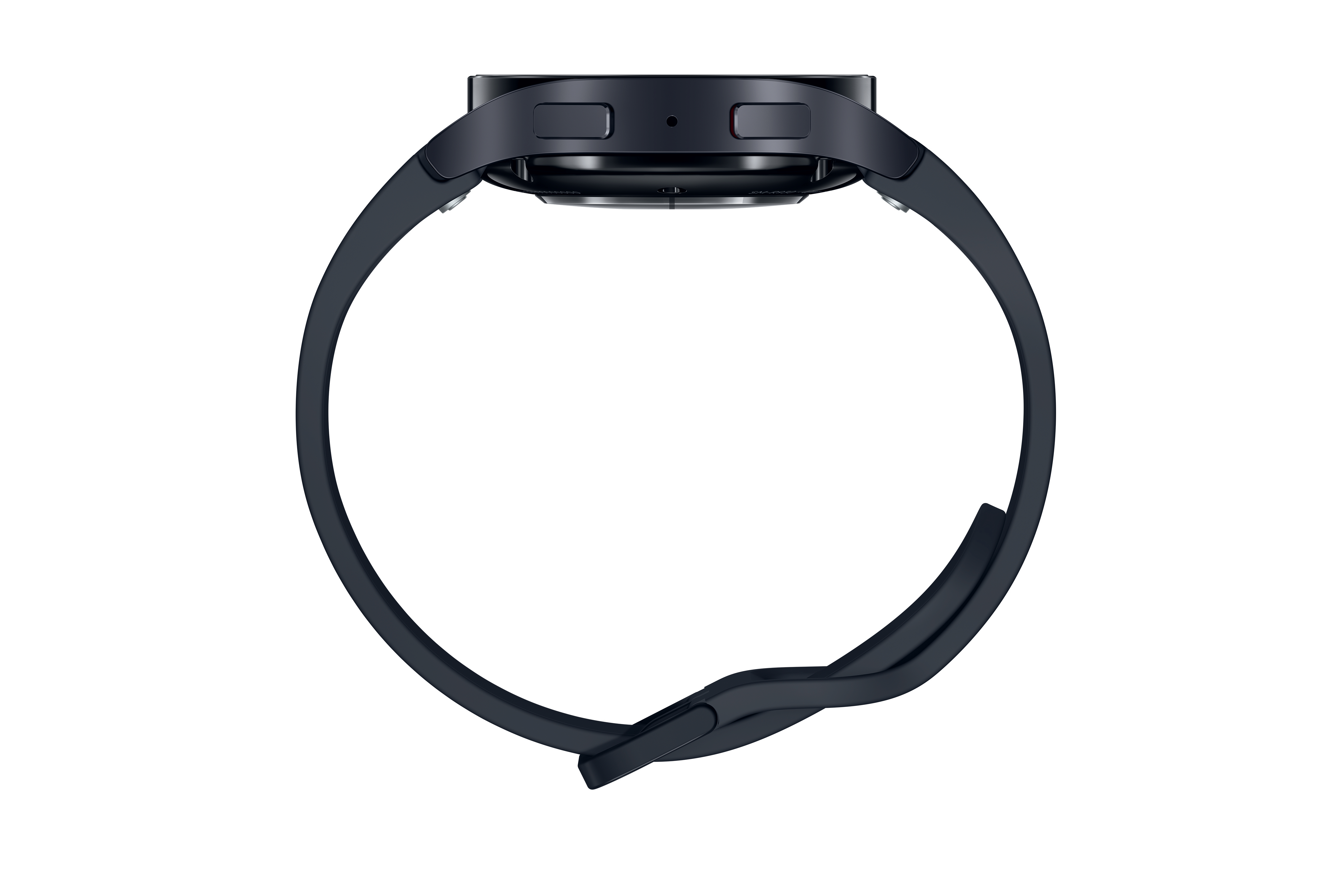 SAMSUNG Galaxy Watch6 40 mm Smartwatch Fluorkautschuk, Graphite S/M