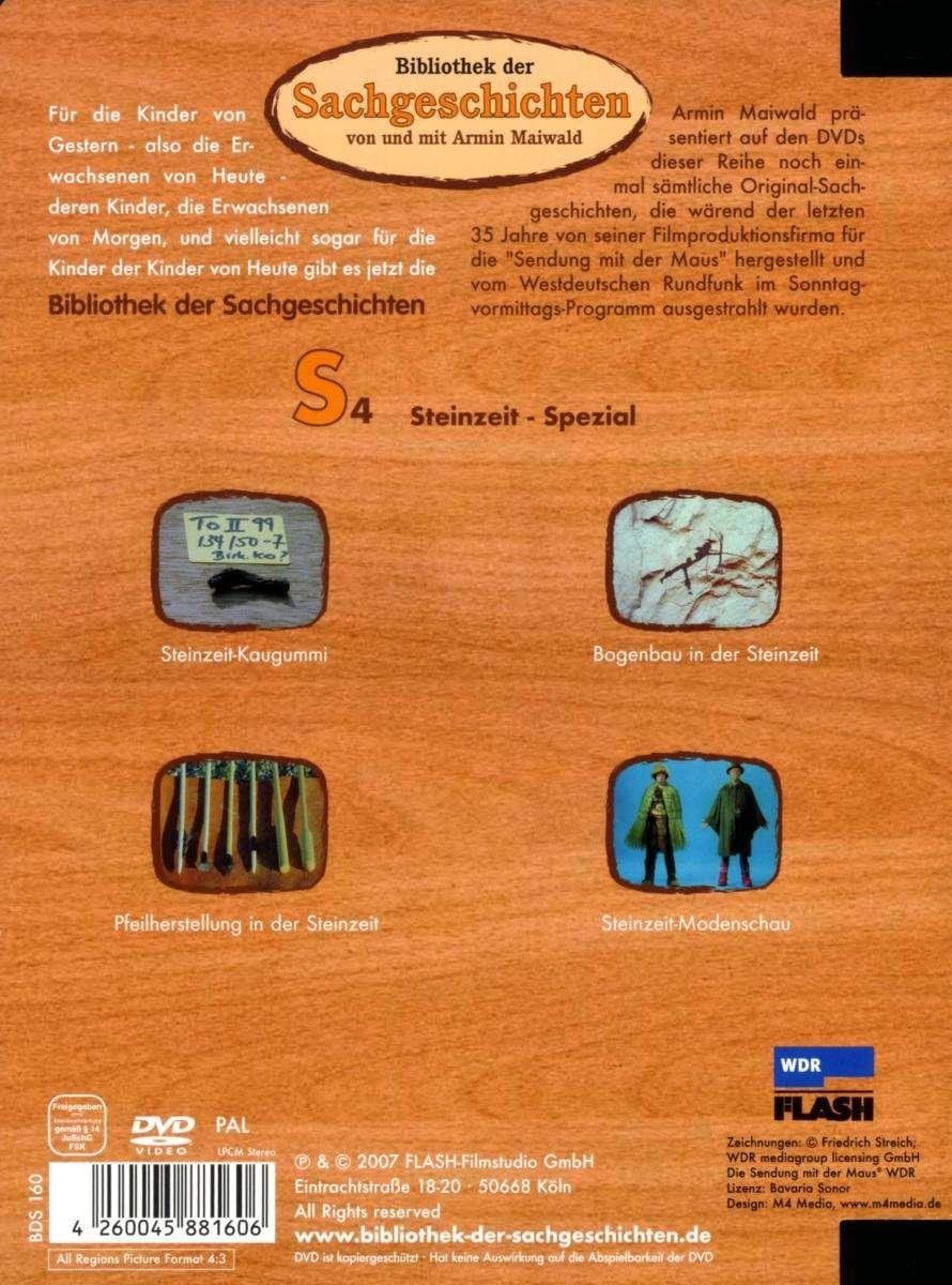 Bibliothek der - DVD (S4) Steinzeit-Spezial Sachgeschichten 