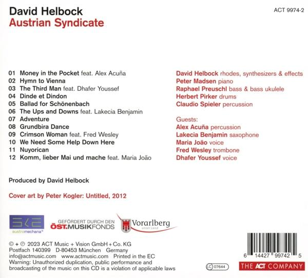 David Helbock - Austrian Syndicate (Digipak)  - (CD)