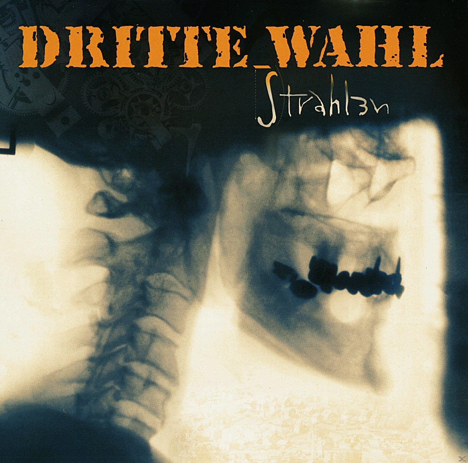 Albumcover mit einem Röntgenschädel und dem Bandnamen Dritte Wahl. Dunkler Hintergrund.
