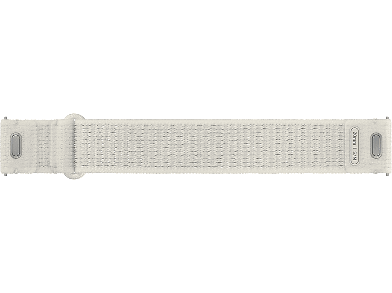 SAMSUNG Fabric Band (20 mm, S/M), Ersatzarmband, Samsung, Sand