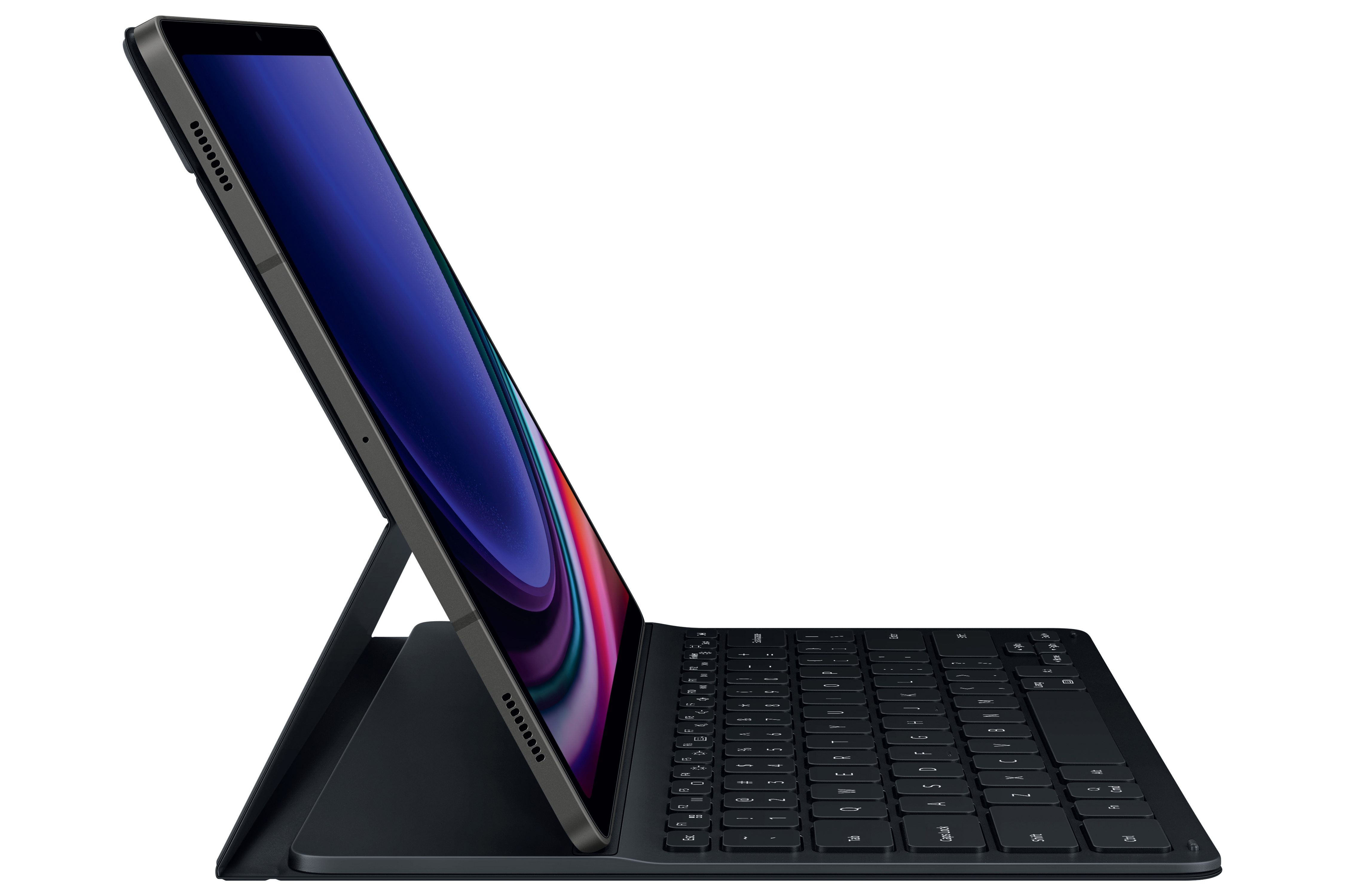SAMSUNG EF-DX810BBGGDE S9+ Keyboard Slim, Bookcover, Samsung 