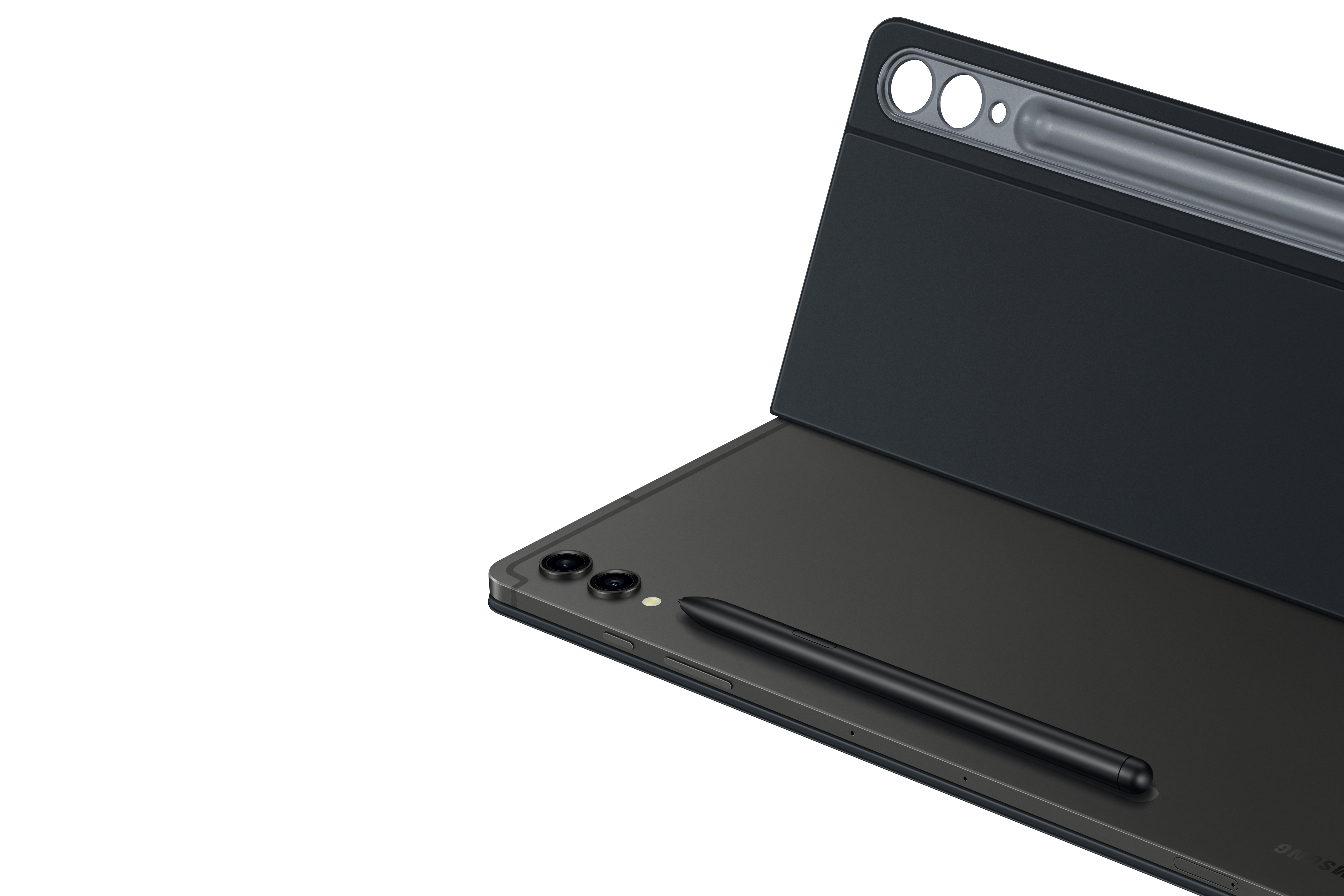 SAMSUNG EF-DX810BBGGDE S9 S9+, Samsung, GalaxyTab GalaxyTab Bookcover, Keyboard Slim, FE+, S9+ Black