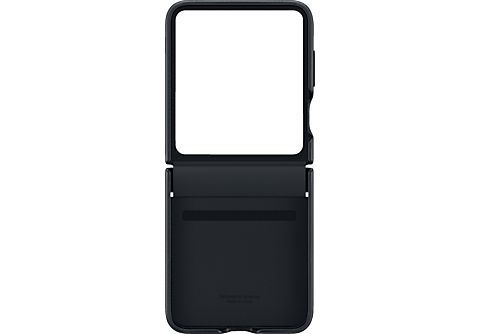 SAMSUNG EF-VF731 Kunstleder Flap Case Backcover, für Samsung Galaxy Z Flip5, Black