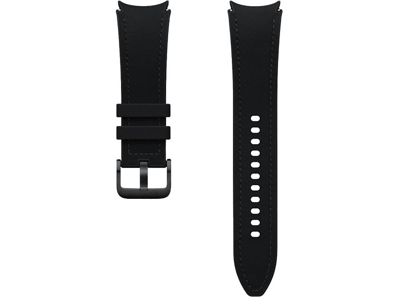 Samsung Armband Hybrid Vegan Leather Band Voor Galaxy Watch 4 / 5 6 M/l Zwart (et-shr96lbegeu)