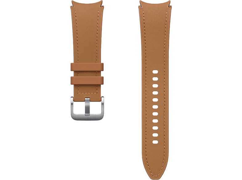 Samsung Armband Hybrid Vegan Leather Band Voor Galaxy Watch 4 / 5 6 M/l Kameel (et-shr96ldegeu)