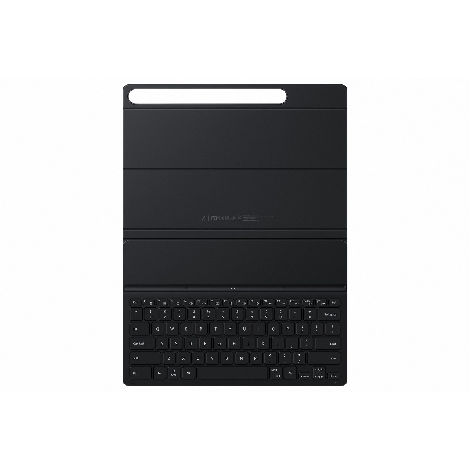 SAMSUNG Cover clavier Slim Galaxy Tab S9+ AZERTY Noir (EF-DX810BBFGBE)