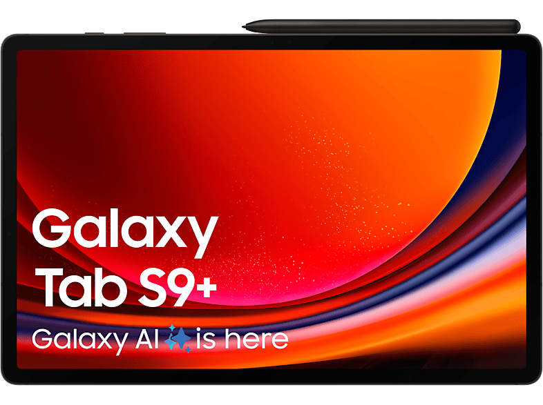 Samsung Galaxy Tab S9+ 256 Gb 12.4" Zwart Lte (sm-x816bzaaeub)