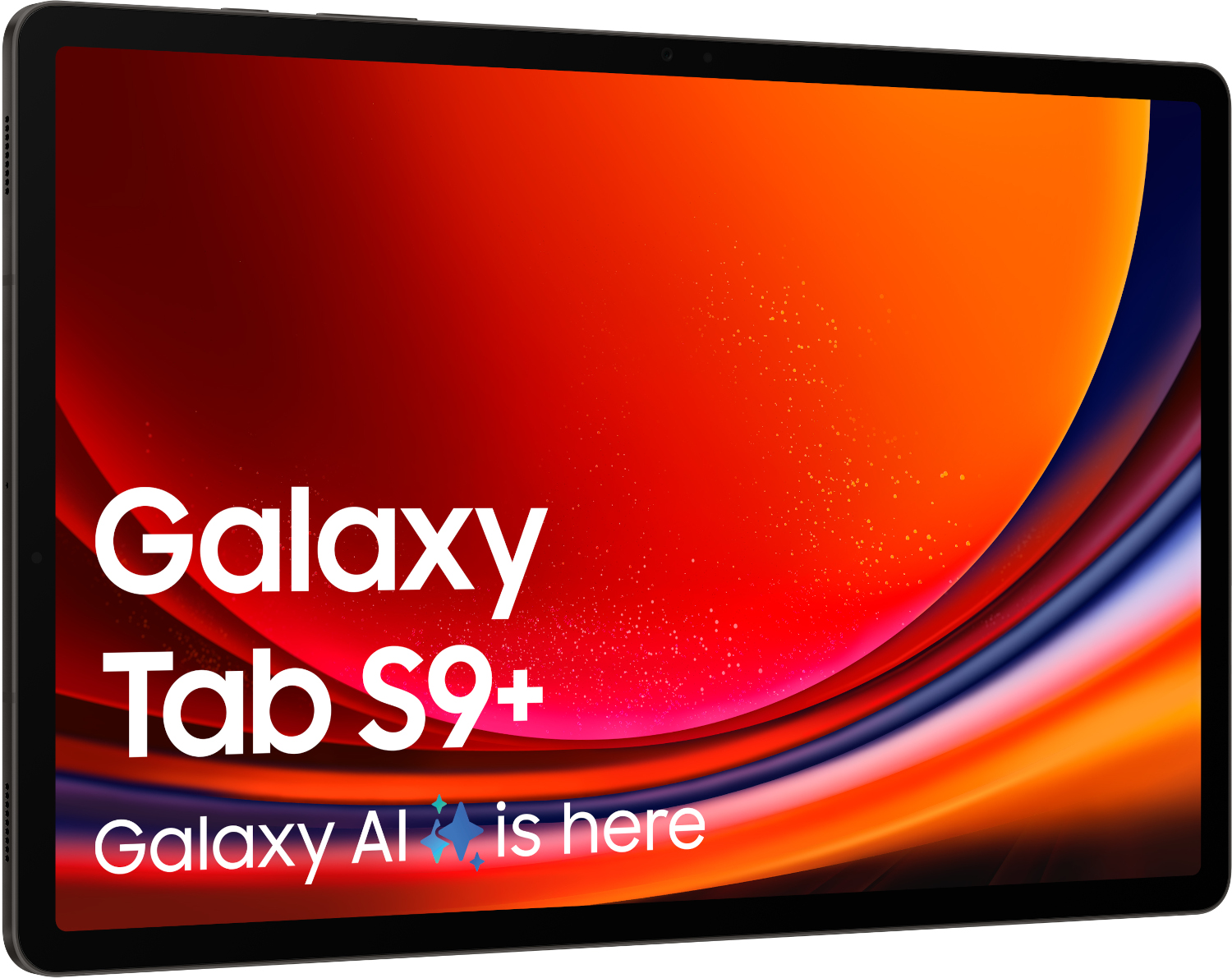 SAMSUNG Galaxy Tab S9+ 256 GB 12.4" Zwart Wi-Fi (SM-X810NZAAEUB)