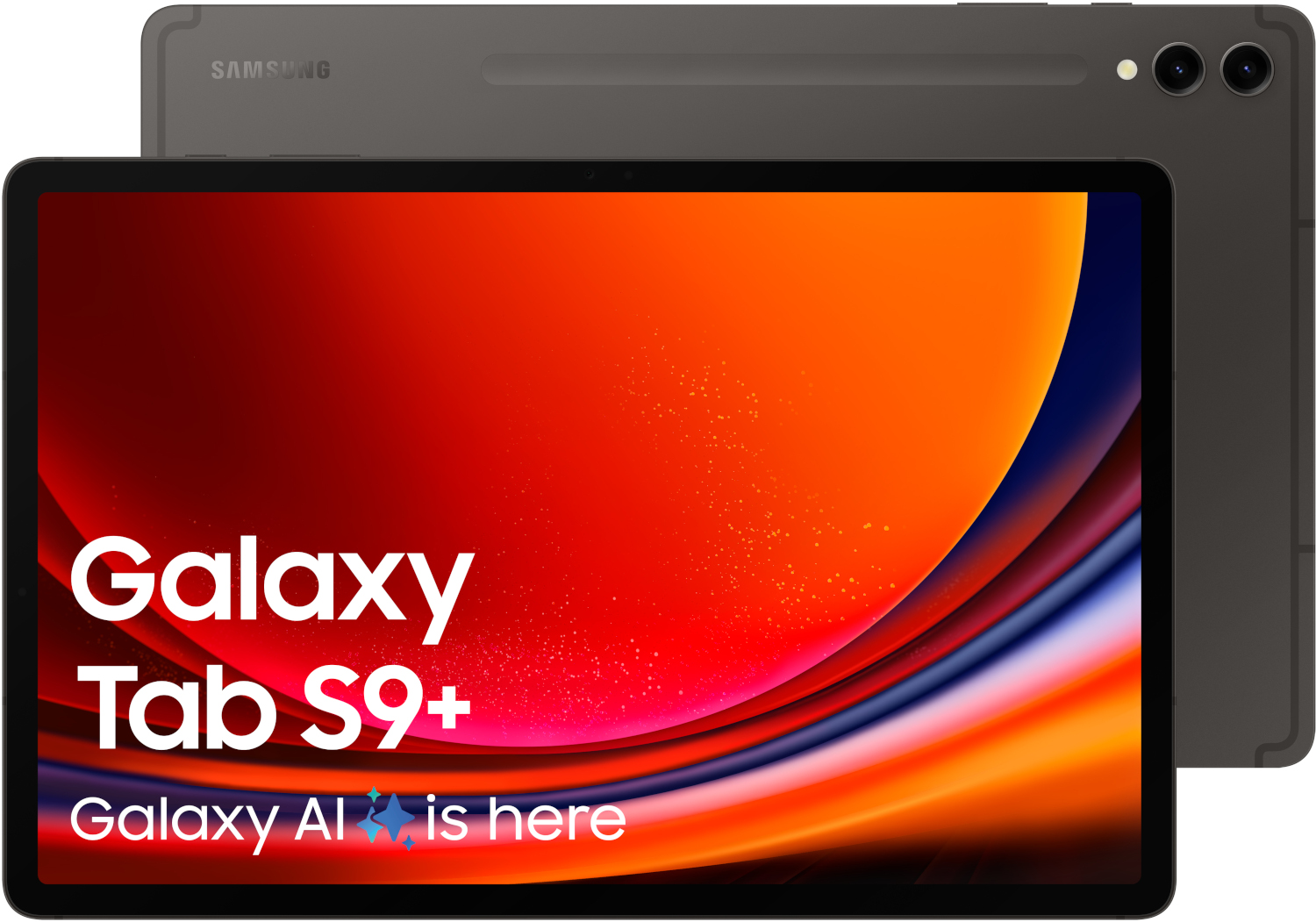 SAMSUNG Galaxy Tab S9+ 256 GB 12.4" Zwart Wi-Fi (SM-X810NZAAEUB)