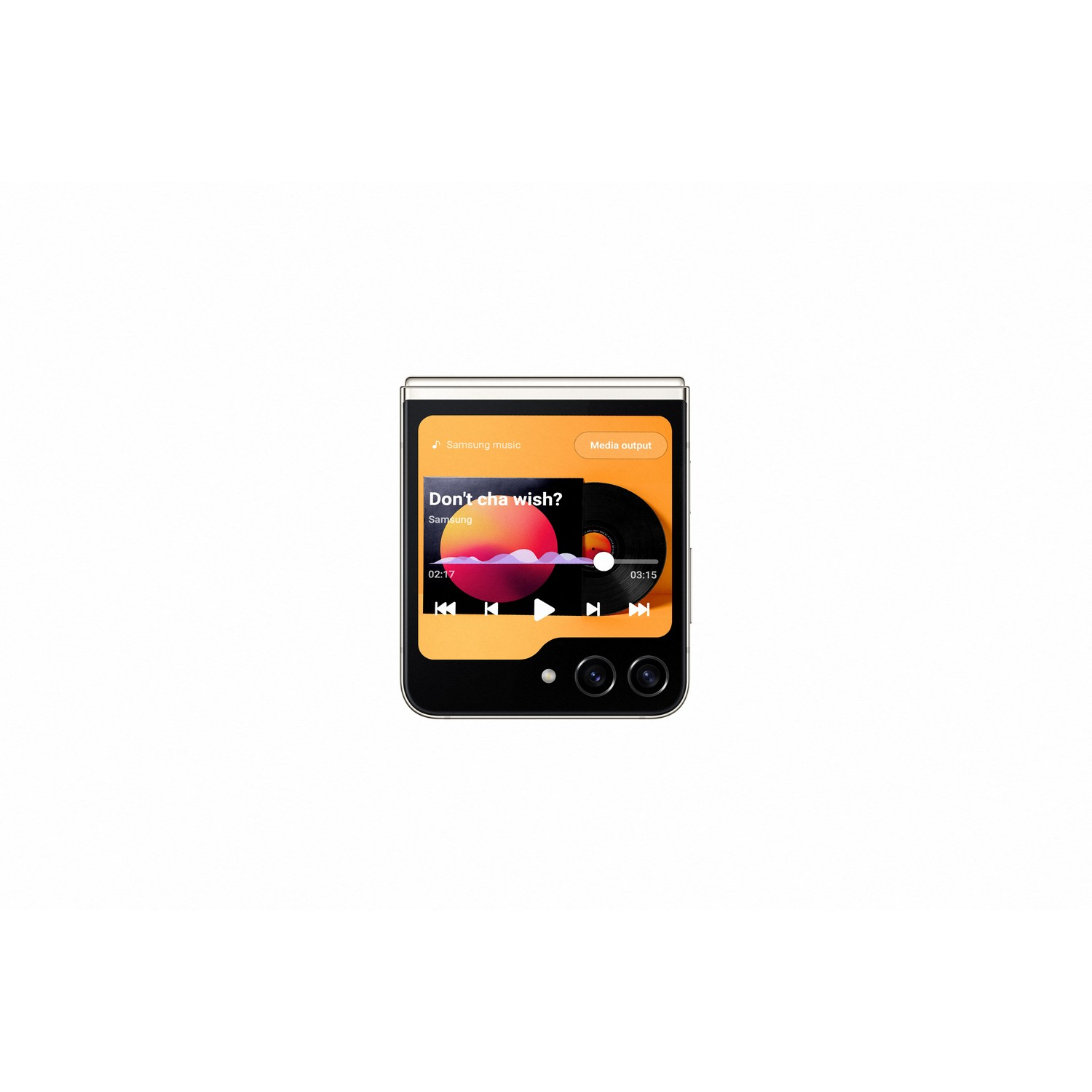 SAMSUNG Smartphone Galaxy Z Flip5 5G 512 GB Cream (SM-F731BZEHEUB)