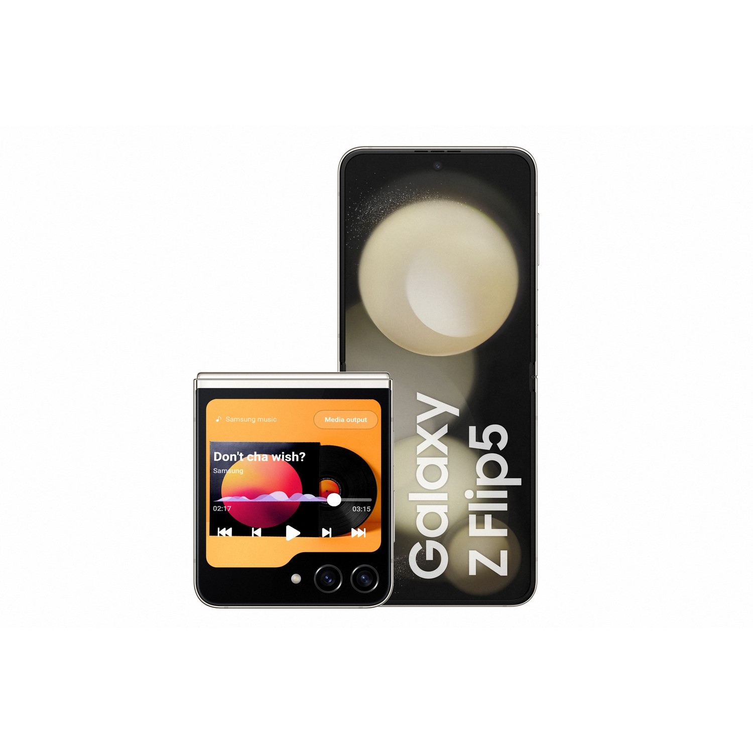SAMSUNG Smartphone Galaxy Z Flip5 5G 512 GB Cream (SM-F731BZEHEUB)