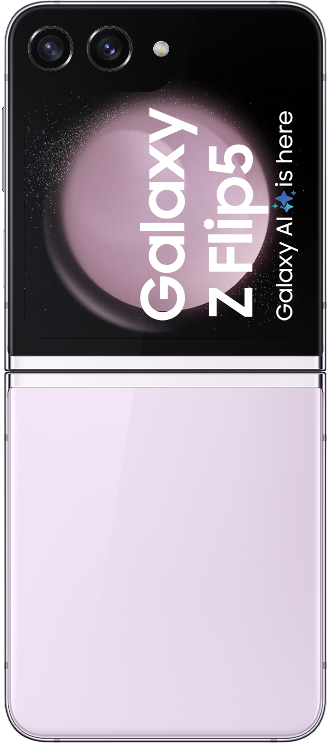 SAMSUNG Smartphone Galaxy Z Flip5 5G 256 GB Lavender (SM-F731BLIGEUB)