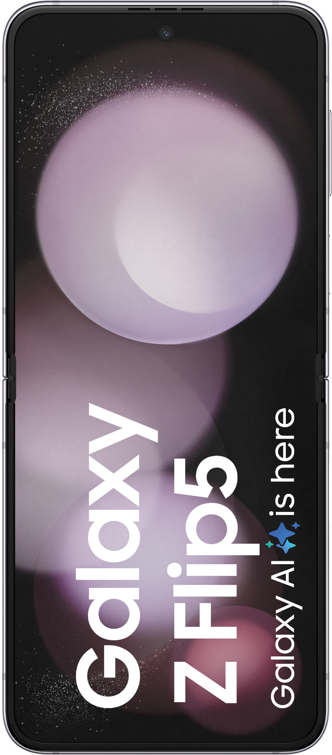 SAMSUNG Smartphone Galaxy Z Flip5 5G 256 GB Lavender (SM-F731BLIGEUB)