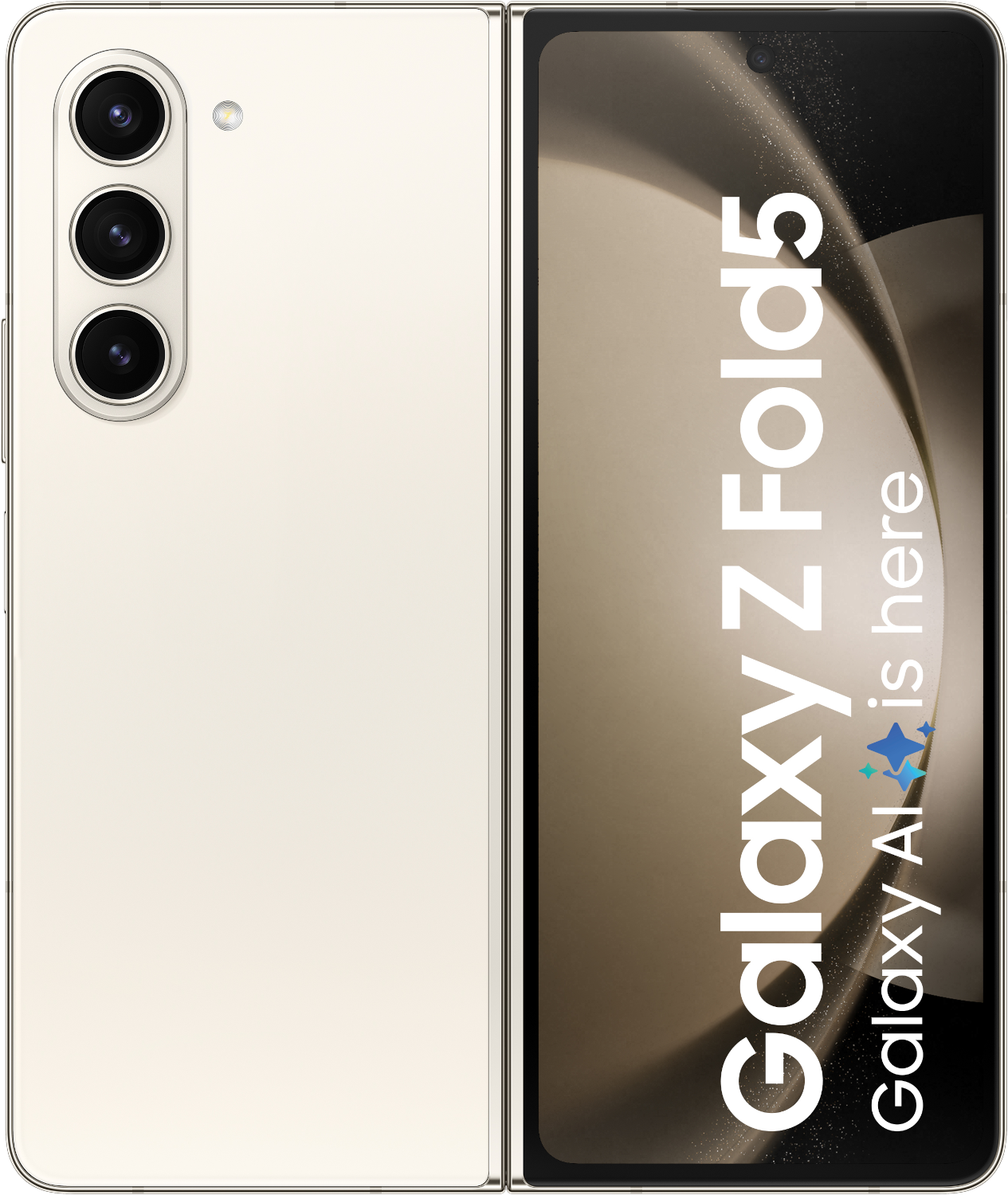SAMSUNG Smartphone Galaxy Z Fold5 5G 512 GB Cream (SM-F946BZECEUB)