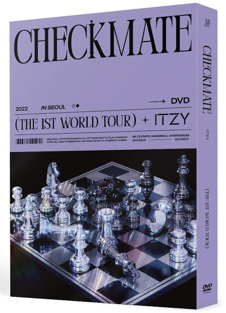 DVD World Tour Ink Buch In Seoul (Checkmate) + The 1St - 2022