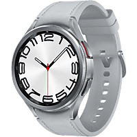 MediaMarkt SAMSUNG Galaxy Watch6 Classic - 47 mm Zilver aanbieding