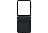 SAMSUNG Galaxy Z Flip5 Flap ECO-Leather Case Zwart