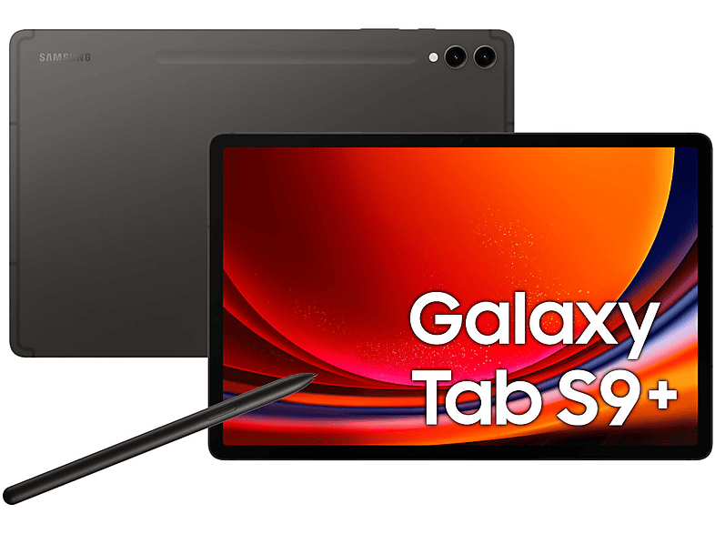 【めろ〜828】Galaxy Tab S9+ Tablet SAMSUNG Galaxy Tab S9+ 12.4 WiFi 12GB 256GB Szary SM