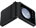 SAMSUNG Galaxy Z Flip5 kihajtható Eco bőr tok, fekete (EF-VF731PBEG)