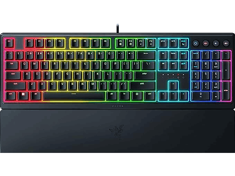 Razer BlackWidow V4 75% Teclado Mecánico Gaming RGB Layout USA Blanco