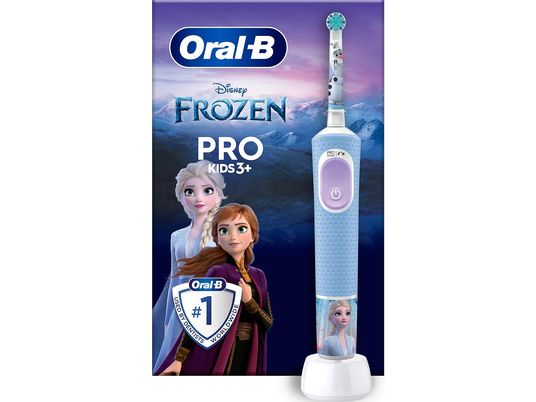 ORAL-B Vitality Pro 103 Kids Frozen 3+ - Spazzolino elettrico (Blu)