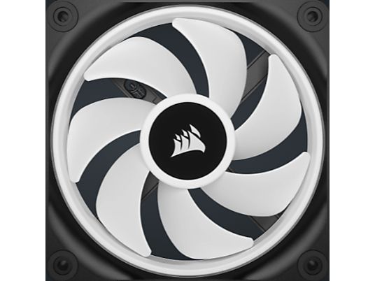 CORSAIR iCUE QX120 RGB - Ventilateur PWM (Noir)