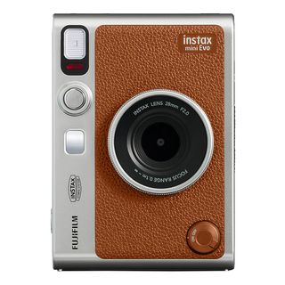 FUJIFILM Instax Mini Evo - Caméra à image instantanée brun