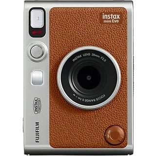FUJIFILM Instax Mini Evo - Sofortbildkamera Braun