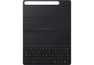 SAMSUNG Galaxy Tab S9 vékony billentyűzetes tablet tok, Angol kiosztás, fekete (EF-DX710BBEG)