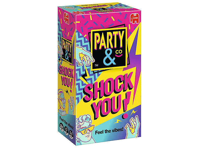 Thumbnail - JUMBO Party & Co. Shock You DACH Brettspiel Mehrfarbig