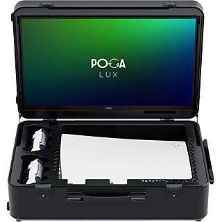 INDI GAMING Poga Lux - PS5 Inlay - Mallette de gaming portable (Noir)