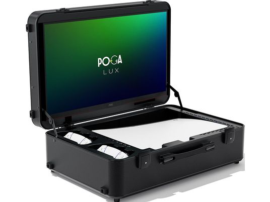 INDI GAMING Poga Lux - PS5 Inlay - Mallette de gaming portable (Noir)