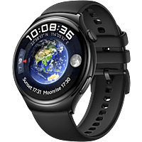 MediaMarkt HUAWEI Watch 4 - 46 mm Zwart aanbieding