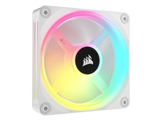 CORSAIR iCUE QX140 RGB - Ventilateur PWM (Blanc)