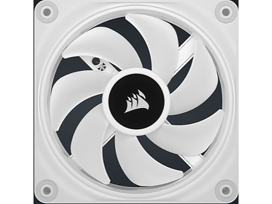 CORSAIR iCUE QX140 RGB - Ventilateur PWM (Blanc)