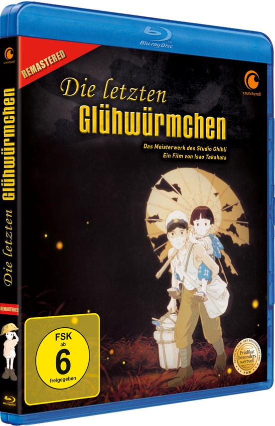 Blu-ray-Hülle mit animierten Figuren. Schwarzer Hintergrund.