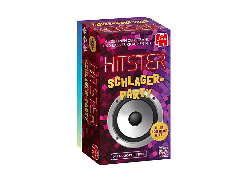 JUMBO 19955 Hitster - Schlager Party Brettspiel Mehrfarbig
