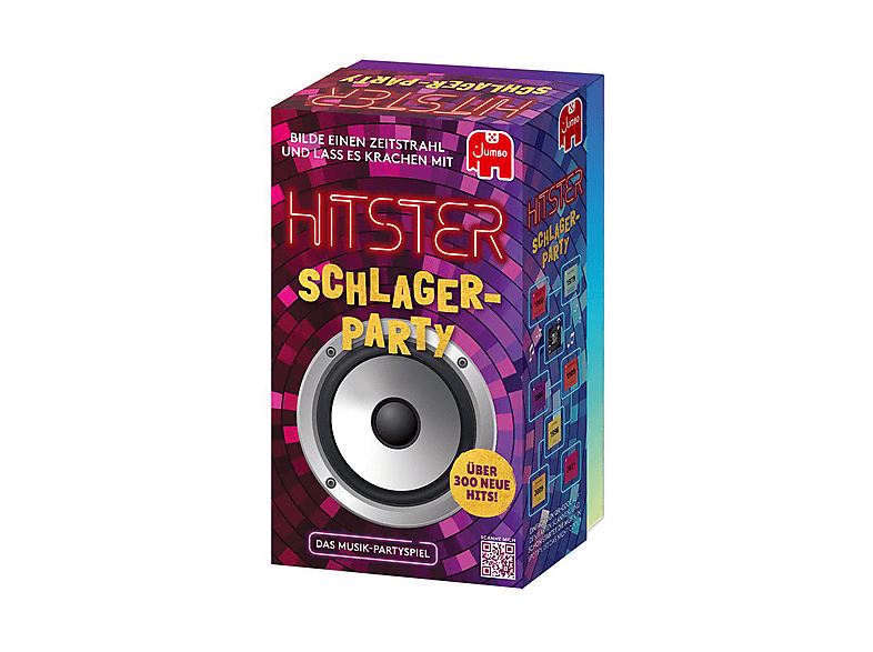 JUMBO 19955 Hitster - Schlager Party Brettspiel Mehrfarbig