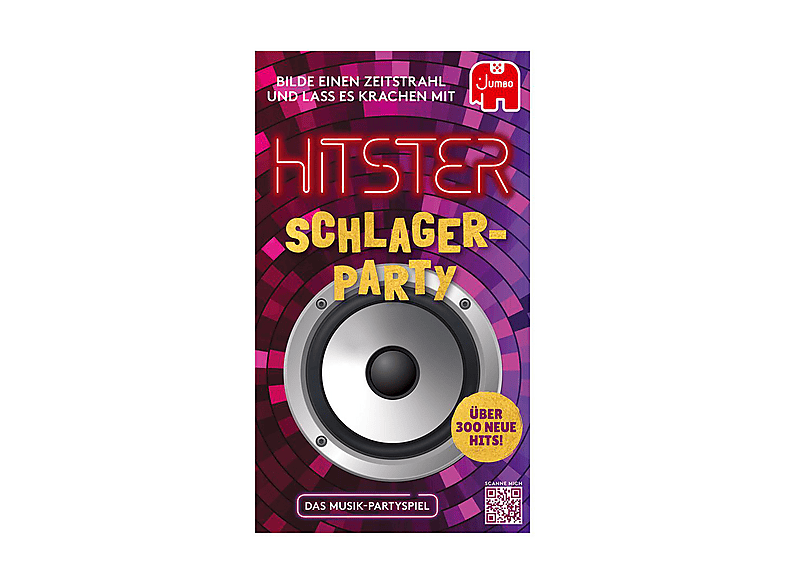 JUMBO 19955 Hitster - Schlager Party Brettspiel Mehrfarbig